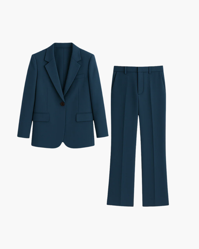 Women’s suit set with blazer and trousers
