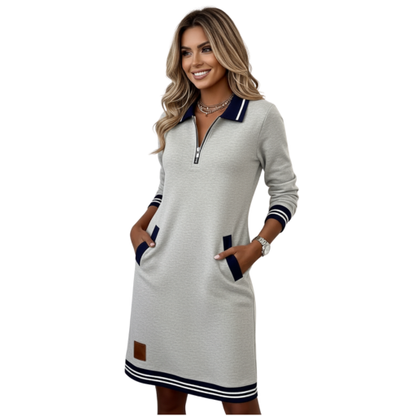 Women’s Sweater Dress – Elegant Sport-Chic Style
