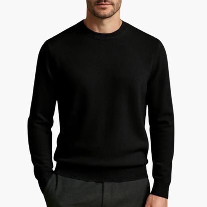Men's Cashmere Crew Neck Sweater – Timeless Elegance & Supreme Softness
