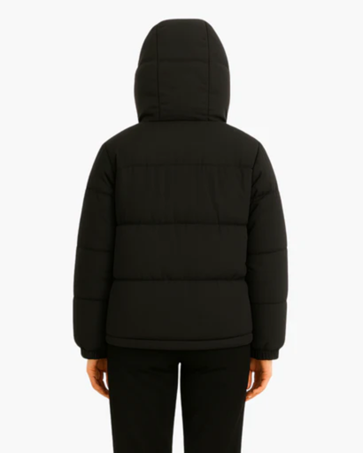 Women's quilted down jacket with Hood - light, warm and comfortable