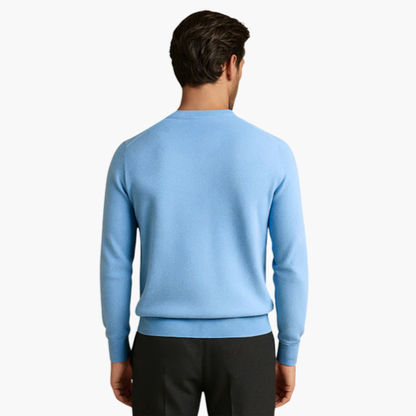 Men's Cashmere Crew Neck Sweater – Timeless Elegance & Supreme Softness