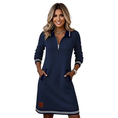 Women’s Sweater Dress – Elegant Sport-Chic Style