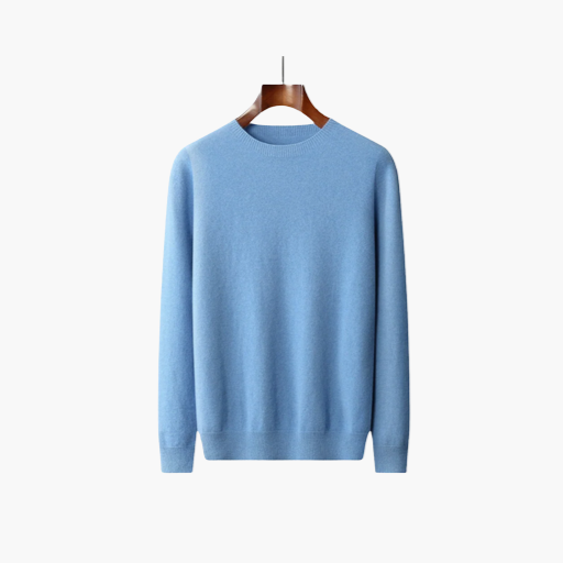 Men's Cashmere Crew Neck Sweater – Timeless Elegance & Supreme Softness