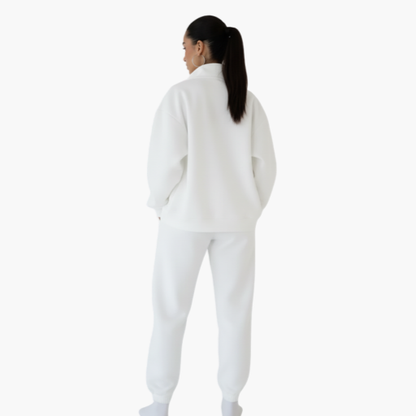 Women's Comfort Jogging Set – Zip-Up Top & Soft Pants