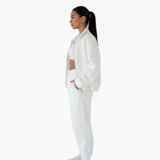 Women's Comfort Jogging Set – Zip-Up Top & Soft Pants