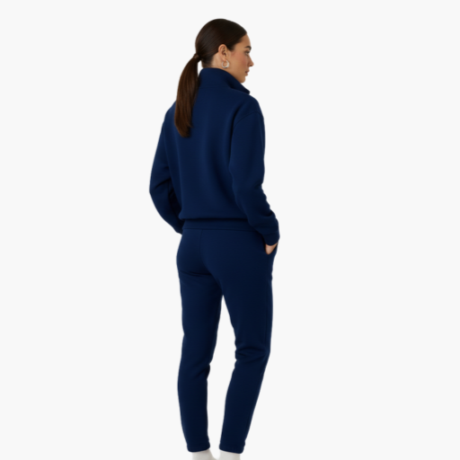Women's Comfort Jogging Set – Zip-Up Top & Soft Pants