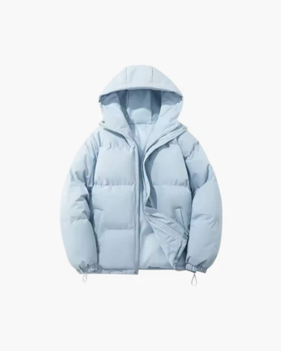 Women's quilted down jacket with Hood - light, warm and comfortable