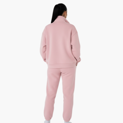 Women's Comfort Jogging Set – Zip-Up Top & Soft Pants