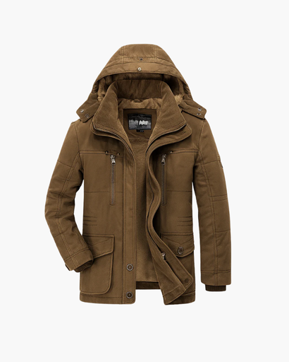 Men’s winter jacket – warm coat with comfortable lining