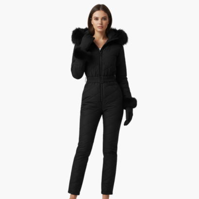 Women’s Ski Suit with Belt – Cosy, Elegant Finishes