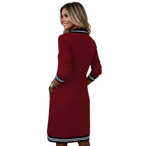 Women’s Sweater Dress – Elegant Sport-Chic Style