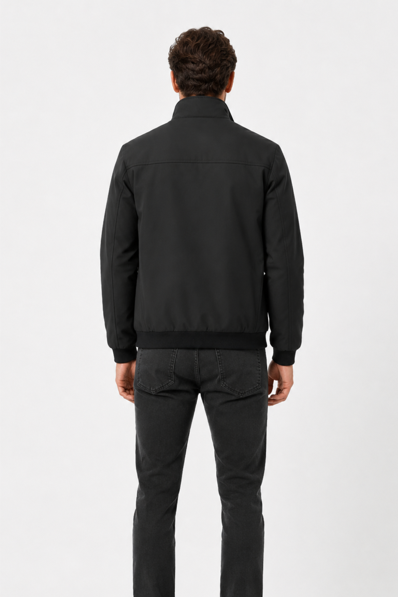 Men’s winter jacket with fleece lining warm and comfortable