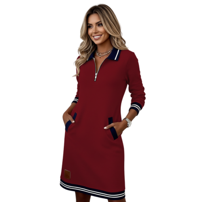 Women’s Sweater Dress – Elegant Sport-Chic Style