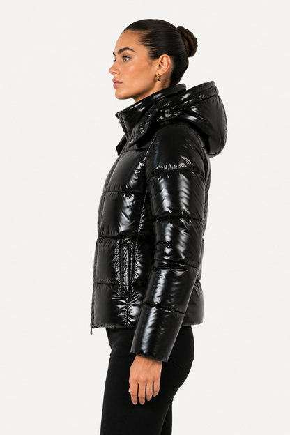 Shiny Women's Down Jacket | Warmth, Comfort and Modern Elegance