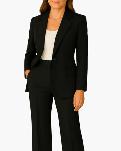 Women’s suit set with blazer and trousers