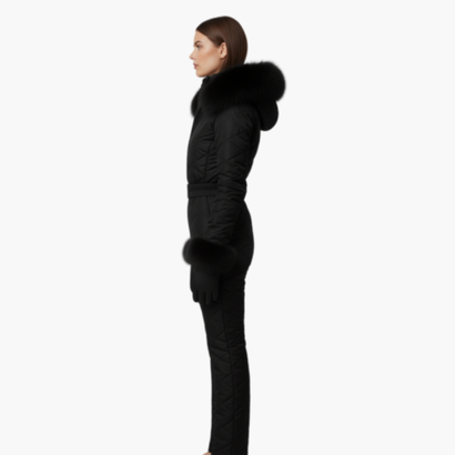 Women’s Ski Suit with Belt – Cosy, Elegant Finishes
