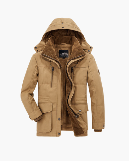Men’s winter jacket – warm coat with comfortable lining