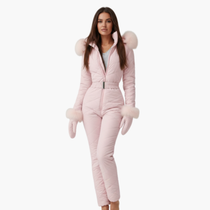 Women’s Ski Suit with Belt – Cosy, Elegant Finishes