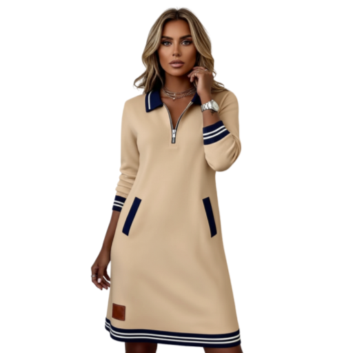 Women’s Sweater Dress – Elegant Sport-Chic Style