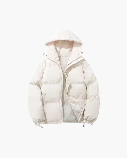 Women's quilted down jacket with Hood - light, warm and comfortable
