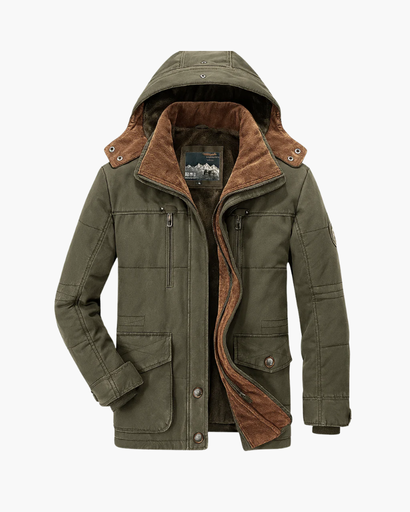Men’s winter jacket – warm coat with comfortable lining