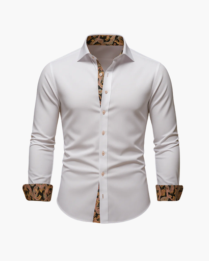 Men’s modern classic long-sleeve shirt