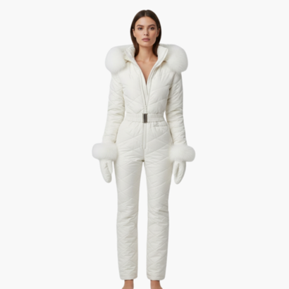 Women’s Ski Suit with Belt – Cosy, Elegant Finishes