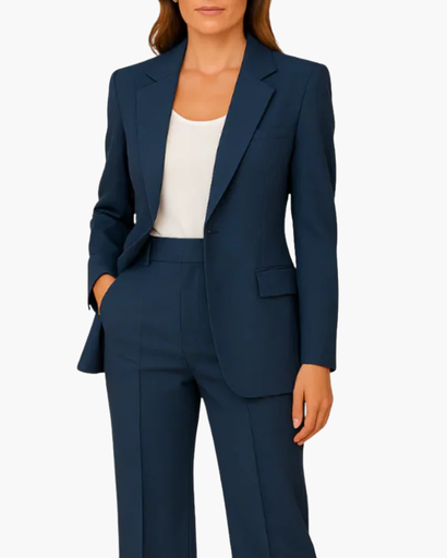 Women’s suit set with blazer and trousers
