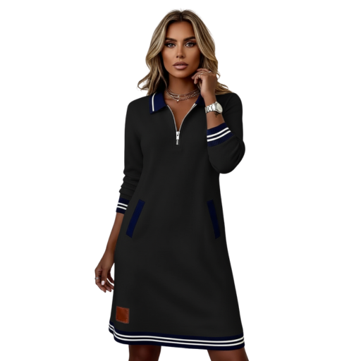 Women’s Sweater Dress – Elegant Sport-Chic Style