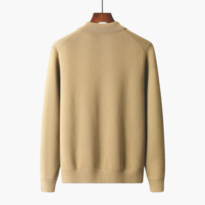 Men’s classic cashmere cardigan – timeless elegance and softness