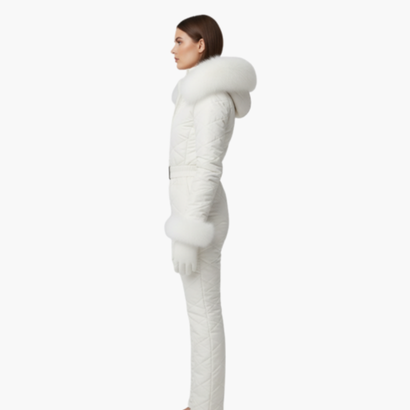 Women’s Ski Suit with Belt – Cosy, Elegant Finishes