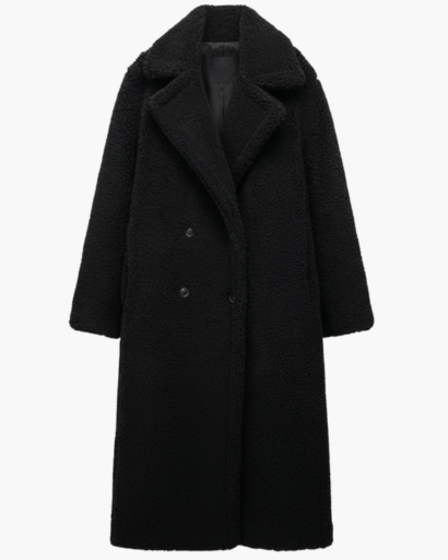 Long faux fur coat – soft elegance & winter warmth