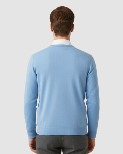Men's Sweater - V-neck - Classic & Comfortable