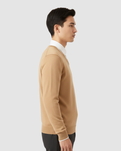 Men's Sweater - V-neck - Classic & Comfortable