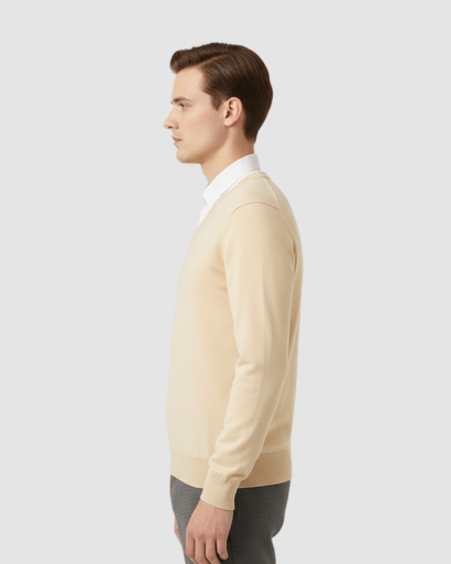 Men's Sweater - V-neck - Classic & Comfortable