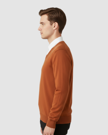 Men's Sweater - V-neck - Classic & Comfortable