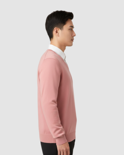 Men's Sweater - V-neck - Classic & Comfortable