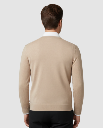 Men's Sweater - V-neck - Classic & Comfortable